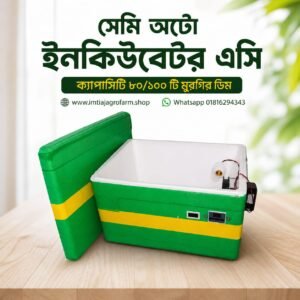 ৮০-১০০ ডিমের সেমি অটো ইনকিউবেটর AC